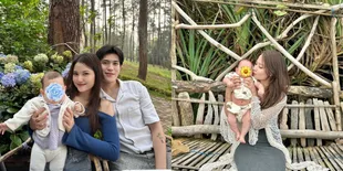 Potret Maria Eka, Istri Julian Jacob bersama Baby Clover yang Wajahnya Masih Dirahasiakan