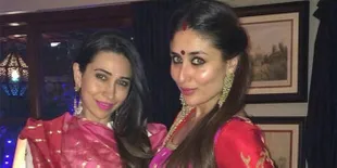 Potret Masa Kecil Kareena - Karisma, Kompak Pakai Baju Kembar