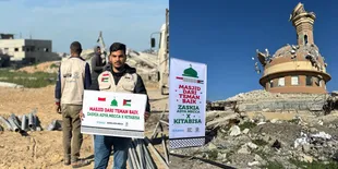 Potret Masjid yang Dibangun Zaskia Adya Mecca di Gaza, Bersyukur Penuh Haru
