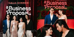 Potret Pemain 'A BUSINESS PROPOSAL' Versi Indonesia saat Gala Dinner, Ariel Tatum Tampil Elegan