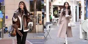 Potret Penampilan Sabrina Chairunnisa Kala Berlibur di Korea, Stylish dan Fashionable Sudah Seperti Warga Lokal