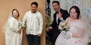 7 Potret Pernikahan Jung Eun Hye, Aktris Drama Korea OUR BLUES yang Meriah