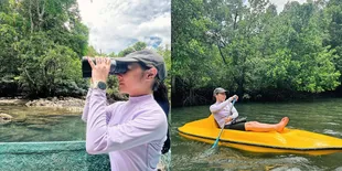 Potret Prilly Latuconsina saat di Hutan Mangrove Kaimana Papua Barat