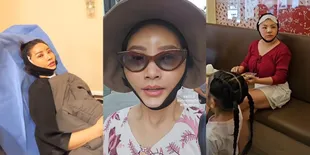 Potret Sarwendah dan sang Adik Usai Jalani Oplas, Wajah Masih Bengkak - Diperban