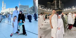 Potret Tasya Kamila Isi Liburan Akhir Tahun dengan Umrah Sekeluarga, Ajak 2 Anaknya Sekaligus