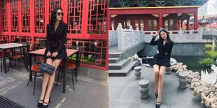 Potret Terbaru Agnes Jennifer yang Punya Kaki Jenjang dan Body Goals Impian Semua Orang