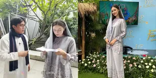 Potret Vika Kolesnaya Pakai Kerudung Temani Billy Syahputra, Aura Cantiknya Bikin Adem