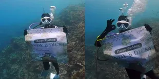 Prilly Latuconsina Beri Ucapan Selamat Menikah ke Fans Sambil Diving, Bentuk Perhatian dan Kedekatan