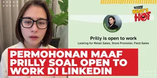 Prilly Latuconsina Minta Maaf Soal Open to Work di LinkedIn, Aku Buat Banyak Orang Kecewa