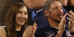 Profil Jolin Zhu, Sosok Istri Cantik CEO Oracle Larry Ellison yang Beda Usia 47 Tahun