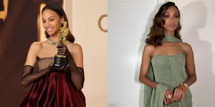 Profil Zoe Saldana Menang Oscar 2025, Perjalanan 23 Tahun Menuju Penghargaan Bergengsi