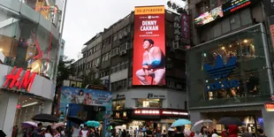 Promosi Album Kian Mendunia, Denny Caknan Muncul di E-Billboard Taiwan