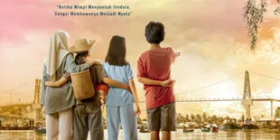 Proses Produksi Selesai, 'JENDELA SERIBU SUNGAI' Rilis Teaser Poster Tampilkan Ikon Banjarmasin
