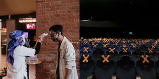 Protokol Kesehatan di Bioskop, Cek Suhu Badan - Duduk Berjarak