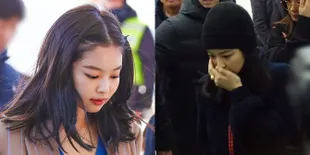 Pulang Dari Indonesia, Jennie BLACKPINK Terkejut Melihat Fans Terjatuh di Bandara