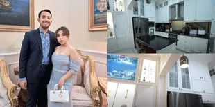 Punya Rumah Gaya American Classic, 8 Potret Dapur Kiky Saputri yang Elegan - Dindingnya Ada Akuarium