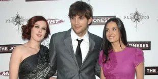 Putri Demi Moore Ternyata Pernah Naksir Ashton Kutcher