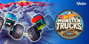 Race Ace vs Mega Wrex! Ini Keseruan Animasi Hot Wheels: Camp Crush di Vidio