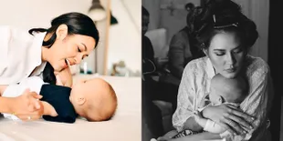 Raisa Unggah Video Aktivitas Baby Zalina, Begitu Menggemaskan Mainan Slime Jelly