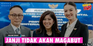 Raline Shah Resmi Dilantik Jadi Stafsus Komdigi, Janji Tidak Akan Makan Gaji Buta