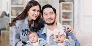 Rambut Bayi Kembar Syahnaz Jadi Sorotan, Dikira Cat Pirang Mirip Bule Ternyata...