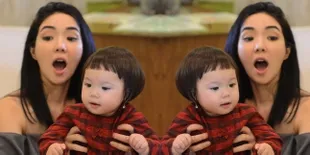 Rambut Diikat & Bawa Tas Ransel, Baby Gempi Mau ke Mana Sih?