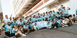 Ratusan Peserta dari 5 Kota Jatim Sukses Taklukan Surabaya Marathon 2026 Bareng Le Minerale Running Squad