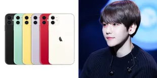 Reaksi Kocak Baekhyun EXO Lihat Fotonya Dibandingkan Dengan iPhone 11 Oleh Fans