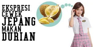 Reaksi Lucu Para Cewek Imut Jepang Saat Makan Durian
