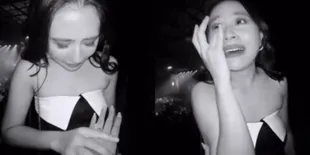 Reaksi Prilly Latuconsina saat Shenina Cinnamon Pamer Cincin Lamaran, Ikut Menangis Haru di Tengah Konser Sal Priadi