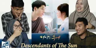 Reaksi Youtubers Indonesia Tonton 'Descendants Of The Sun'