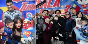 Rebecca Klopper Tak Hadir, Thariq Halilintar Datang Pakai Kostum Thor di Ulang Tahun Gala Sky