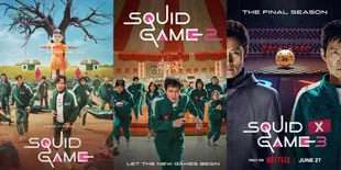 Rekor Gila Serial SQUID GAME, Selalu No 1 Netflix di Berbagai Negara saat Tayang dari Season 1 Sampai 3