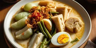Resep Lontong Sayur Betawi, Gurih dan Lezat untuk Sajian Lebaran