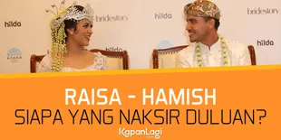Resmi Menikah, Raisa &#38; Hamish Tunjuk-Tunjukan Saat Ditanya Siapa Yang Naksir Duluan
