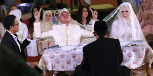 Resmi Menjadi Suami Istri, Vicky Prasetyo &#38; Angel Lelga Bersyukur