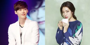 Reuni Darling Couple, Lee Jong Suk-Park Shin Hye Bertatapan Mesra
