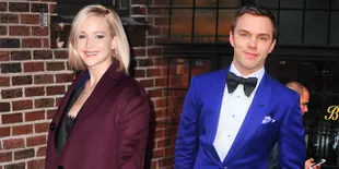 Reuni Mantan, J-Law &#38; Nicholas Hoult Ketemuan di Golden Globe