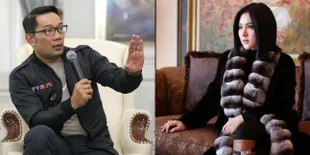 Ridwan Kamil Pakai Masker Kain 'Syehat Syantik' Gambar Wajah Syahrini untuk Hempas Corona