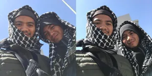 Rizki Ridho Pergi Umroh, Sempat Mendoakan Para Jomblo di Depan Baitullah