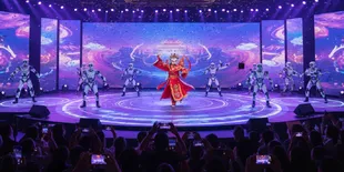 Robot Humanoid Bikin Heboh saat Tampil di Perayaan Tahun Baru China di CCTV Spring Festival Gala 2026