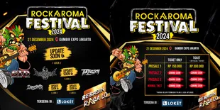 Rockaroma Festival Digelar 21 Desember 2024, Bakal Lebih Seru dari Tahun Lalu