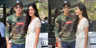 Romantis Abis! Ranbir dan Katrina Kaif Ciuman Mesra di Balkon