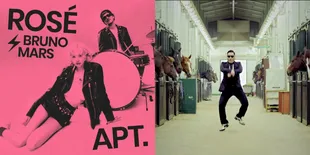 Rose BLACKPINK Samai Pencapaian PSY, 'APT' Bertahan di Top 10 Billboard Selama 12 Minggu