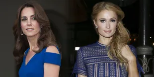 Saat Kate Middleton & Paris Hilton Kembaran Dress, Cantik Mana?