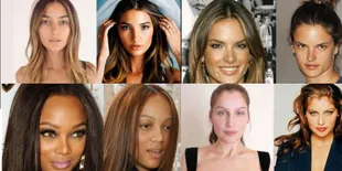 Saat Model Victoria's Secret Tak Gunakan Make Up, Masih Kagum?