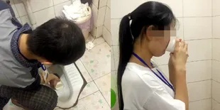Sadis! Gagal Penuhi Target Karyawan Dipaksa Minum Air Dari WC