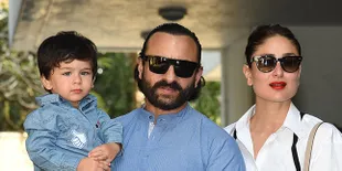 Saif Ali Khan Rayakan Idul Adha Bersama Anak, Baby Jeh Jadi Sorotan