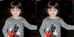 Saingi Aryan Khan, AbRam Pose Dengan Wajah Datar Tapi Nggemesin