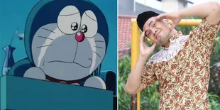 Saipul Jamiell Jajal Kostum Doraemon, Imut Ga Sih?